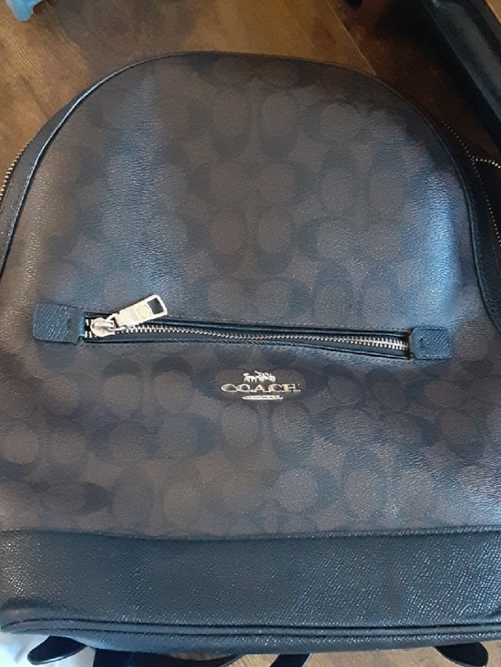 Coach Handbags - NWOT Coach Kenley Backpack Signature Canvas & Leather Brown/Black